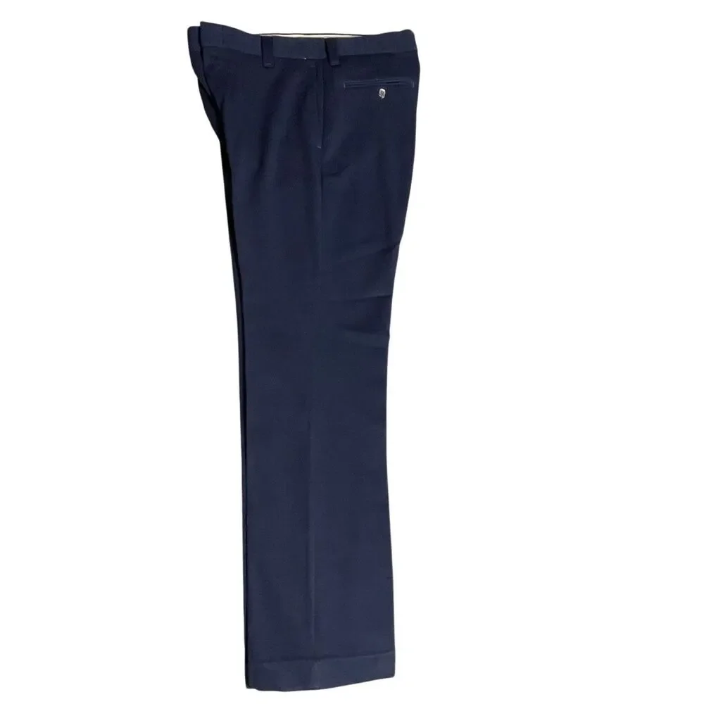 Vintage Farah Men’s Trousers in Iconic Navy Blue size 32